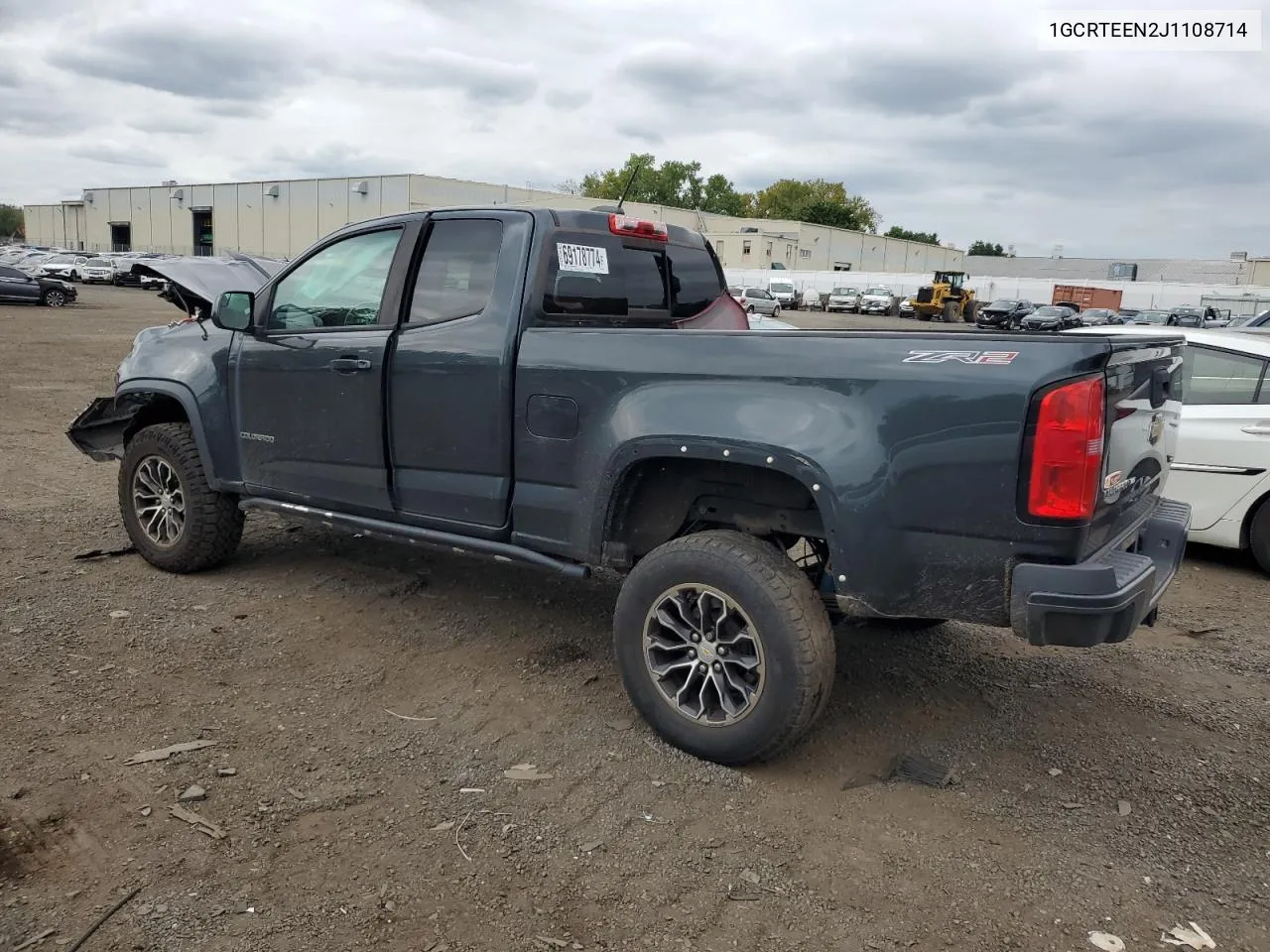 2018 Chevrolet Colorado Zr2 VIN: 1GCRTEEN2J1108714 Lot: 69178774