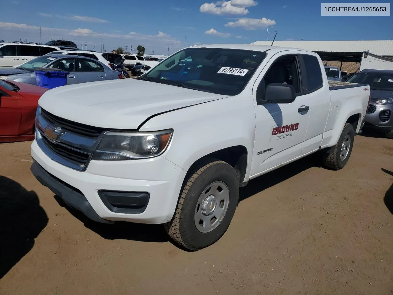 2018 Chevrolet Colorado VIN: 1GCHTBEA4J1265653 Lot: 69793174