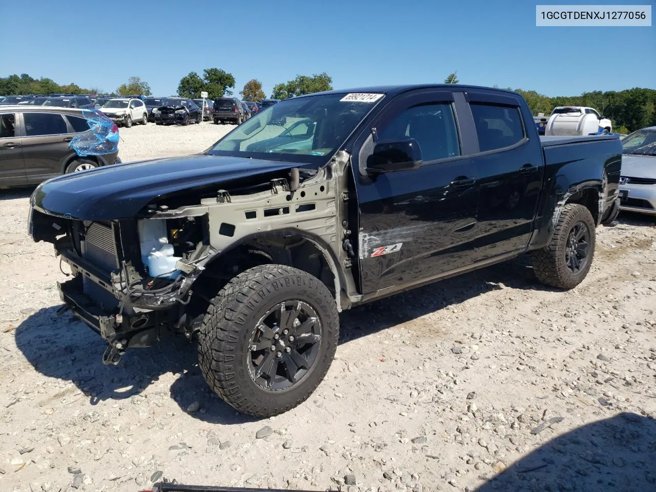 2018 Chevrolet Colorado Z71 VIN: 1GCGTDENXJ1277056 Lot: 69921214