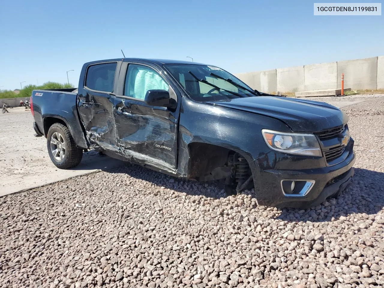 1GCGTDEN8J1199831 2018 Chevrolet Colorado Z71