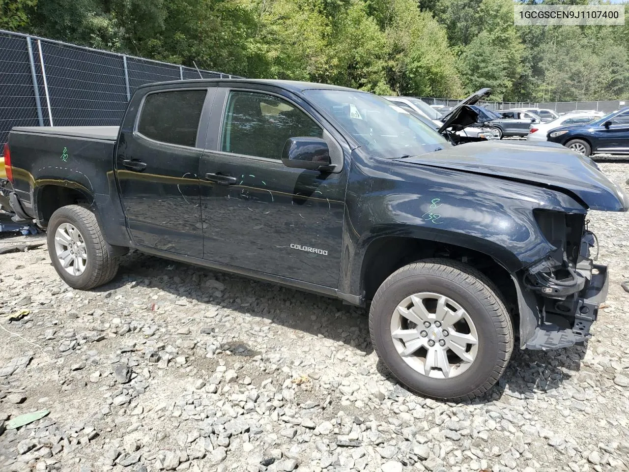 2018 Chevrolet Colorado Lt VIN: 1GCGSCEN9J1107400 Lot: 69997314