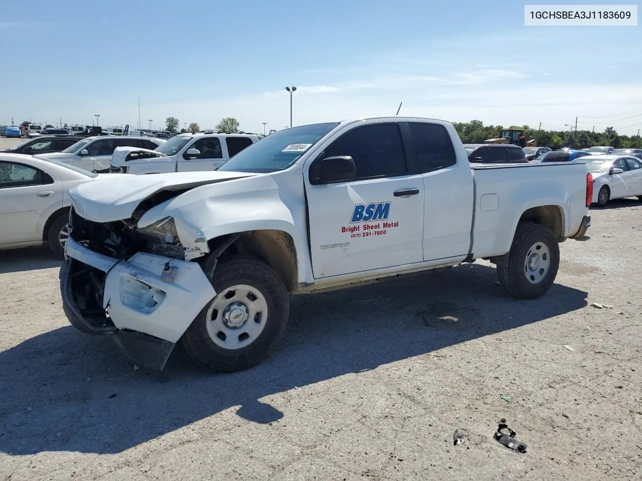 1GCHSBEA3J1183609 2018 Chevrolet Colorado