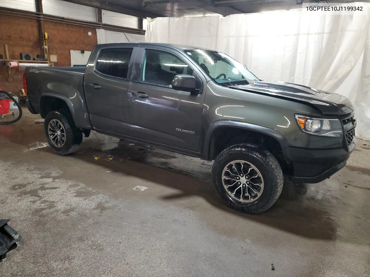 2018 Chevrolet Colorado Zr2 VIN: 1GCPTEE10J1199342 Lot: 70423104