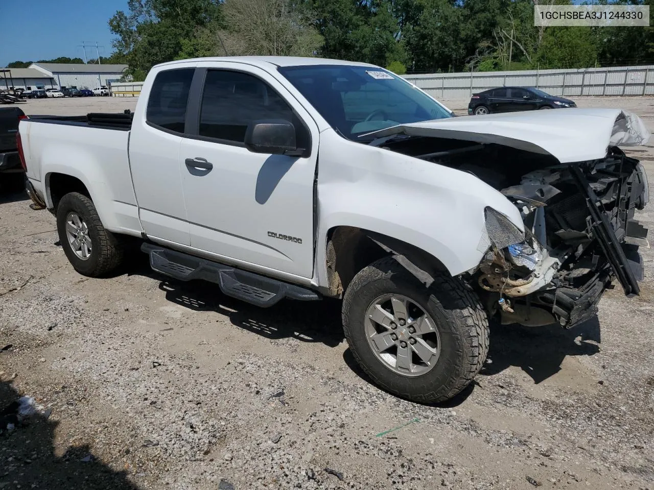 1GCHSBEA3J1244330 2018 Chevrolet Colorado