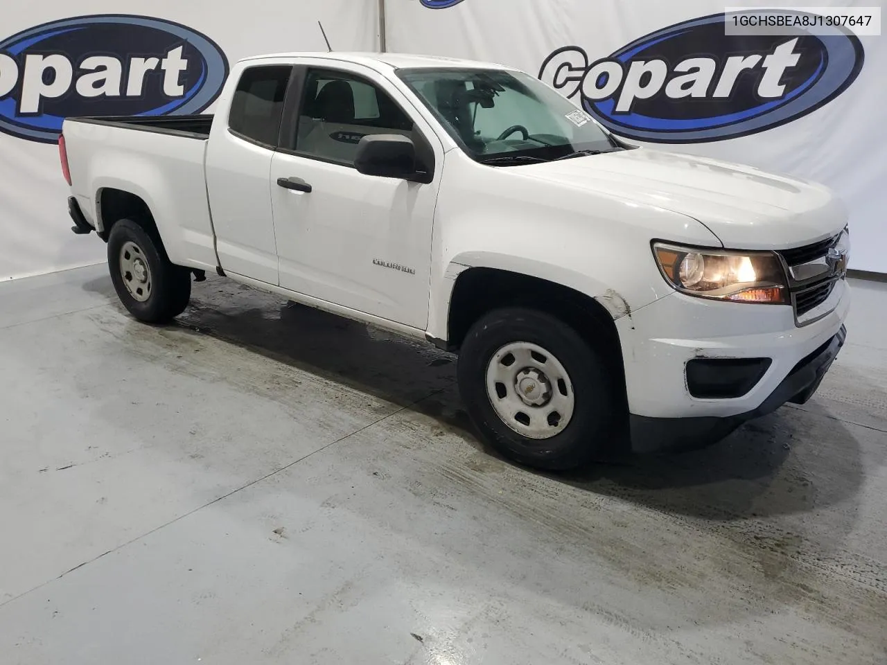 2018 Chevrolet Colorado VIN: 1GCHSBEA8J1307647 Lot: 70850314