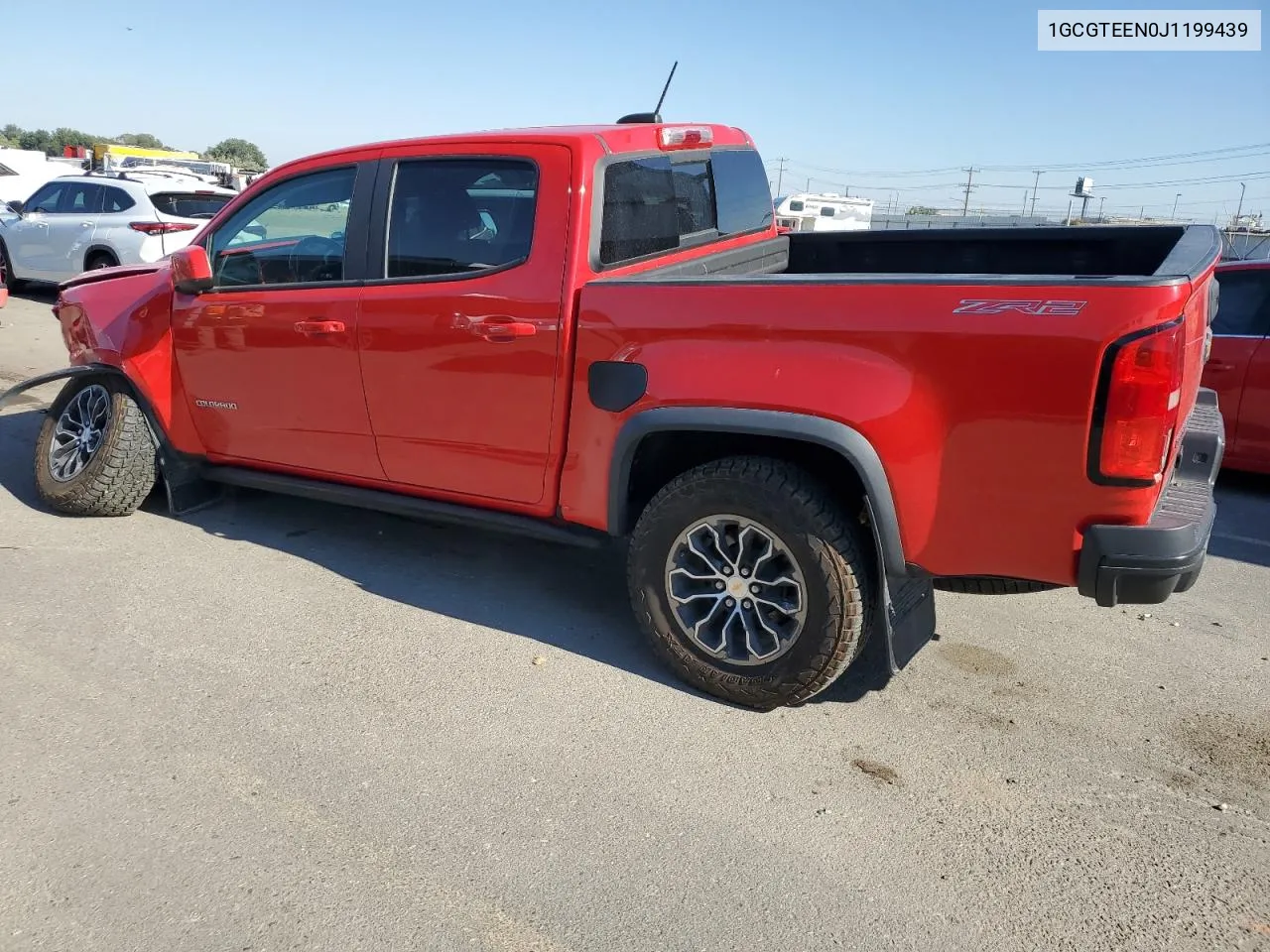 1GCGTEEN0J1199439 2018 Chevrolet Colorado Zr2