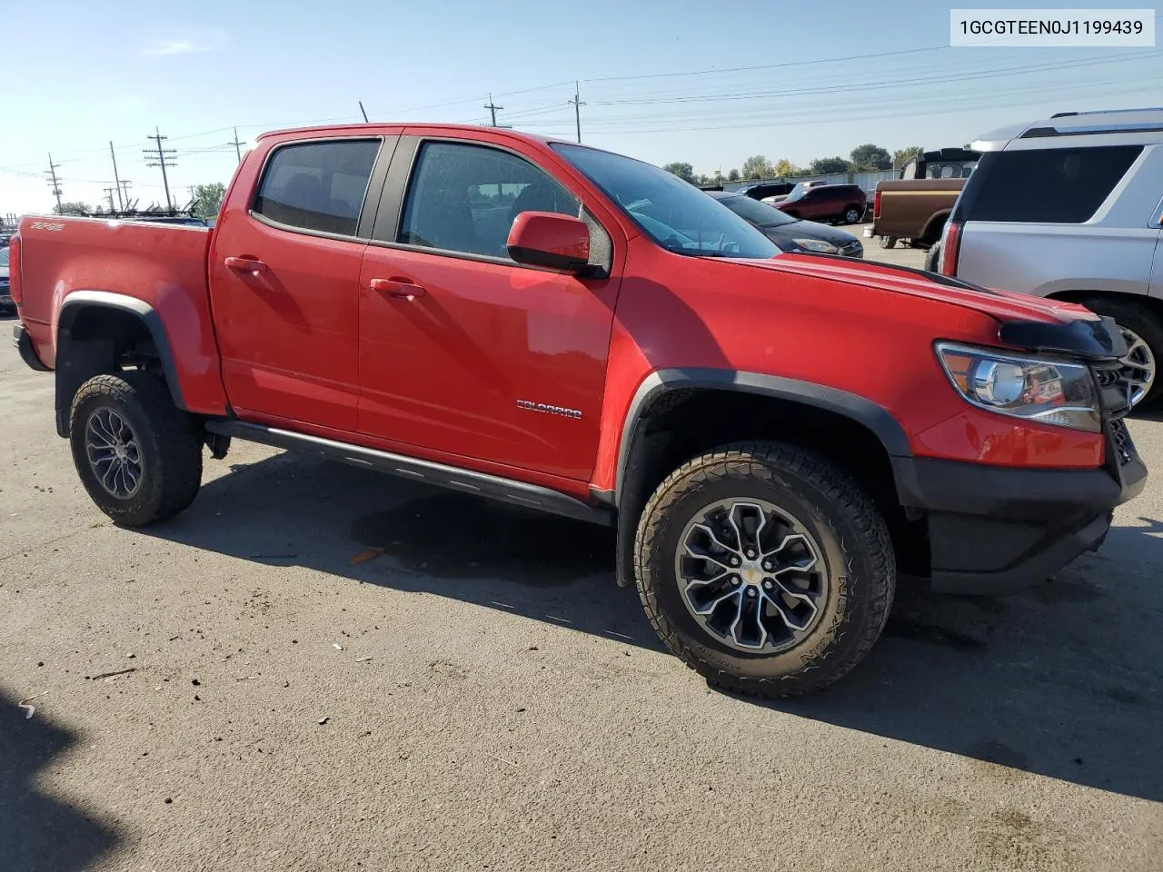 2018 Chevrolet Colorado Zr2 VIN: 1GCGTEEN0J1199439 Lot: 71004634