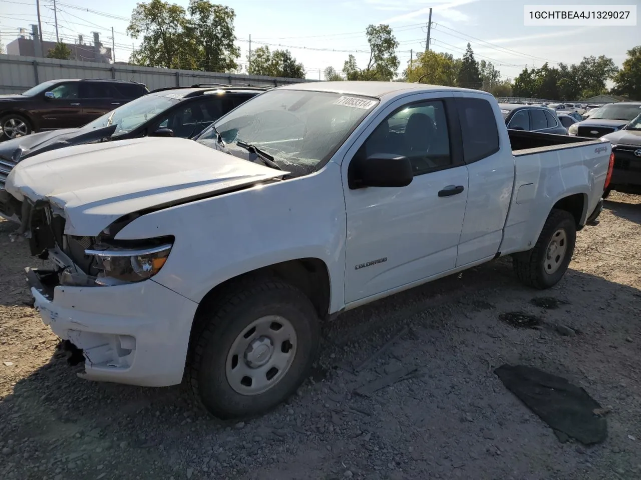 2018 Chevrolet Colorado VIN: 1GCHTBEA4J1329027 Lot: 71053314