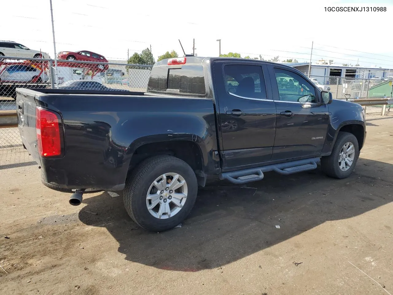 2018 Chevrolet Colorado Lt VIN: 1GCGSCENXJ1310988 Lot: 71193834