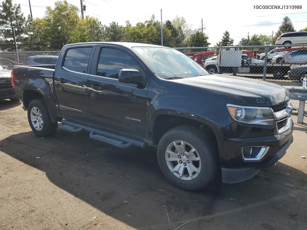 2018 Chevrolet Colorado Lt VIN: 1GCGSCENXJ1310988 Lot: 71193834