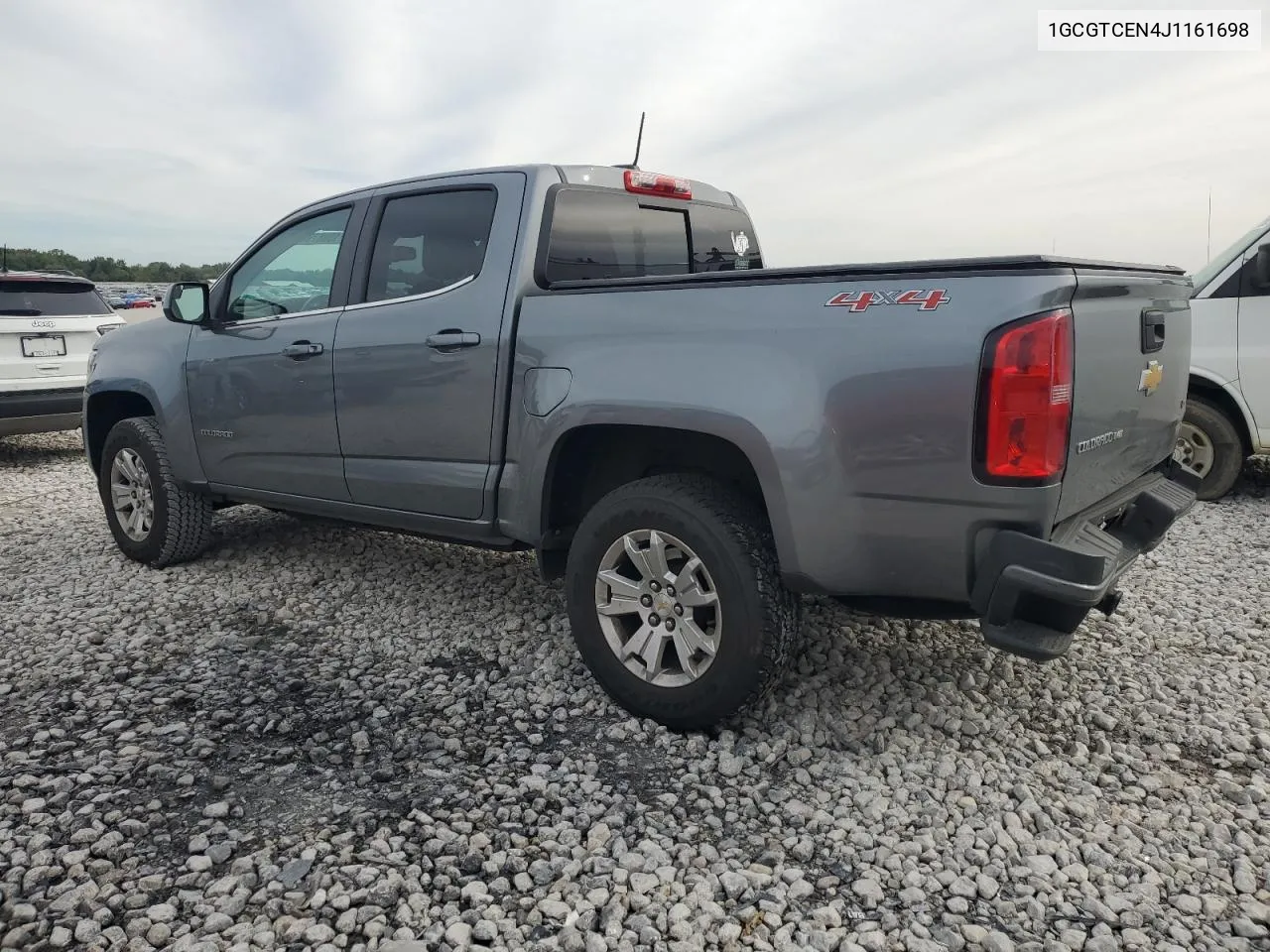 2018 Chevrolet Colorado Lt VIN: 1GCGTCEN4J1161698 Lot: 71598794