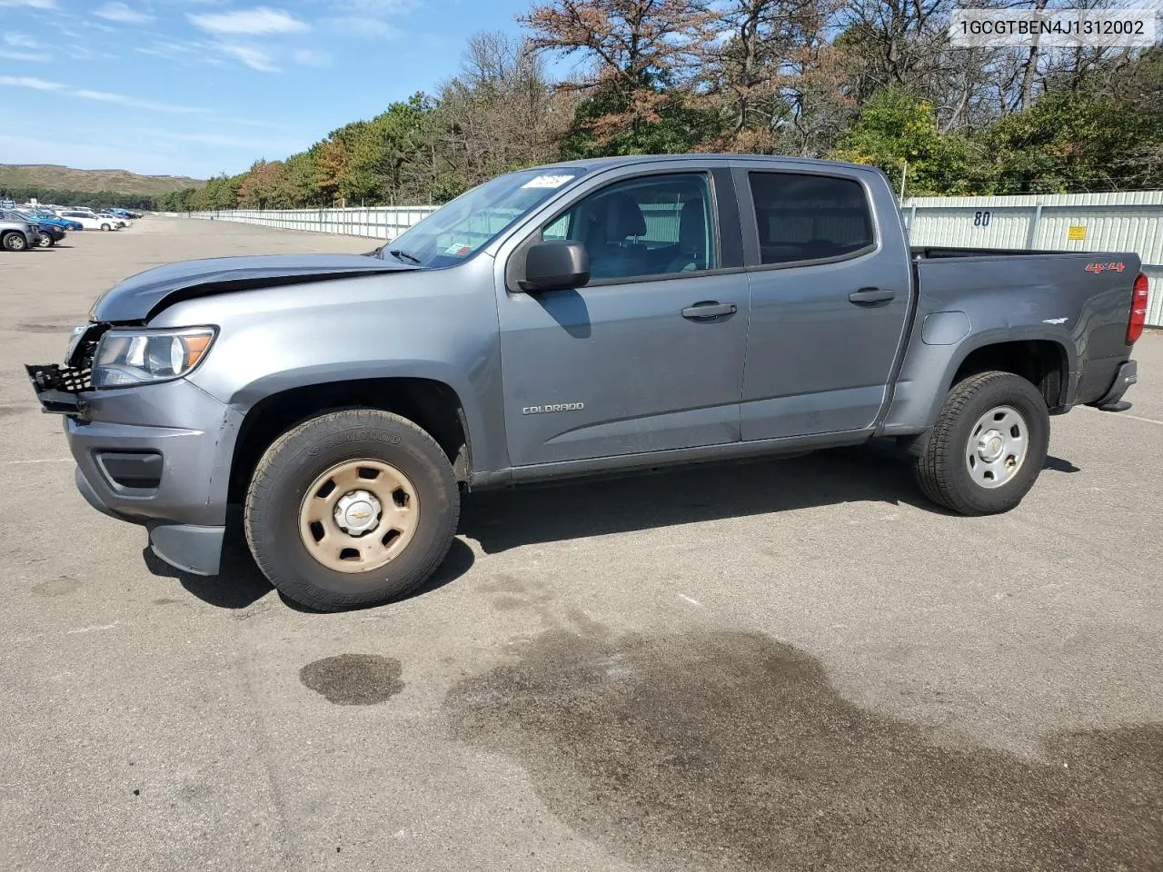 2018 Chevrolet Colorado VIN: 1GCGTBEN4J1312002 Lot: 71621534