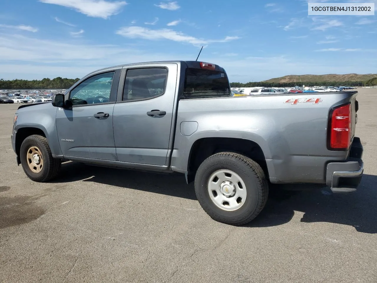 2018 Chevrolet Colorado VIN: 1GCGTBEN4J1312002 Lot: 71621534