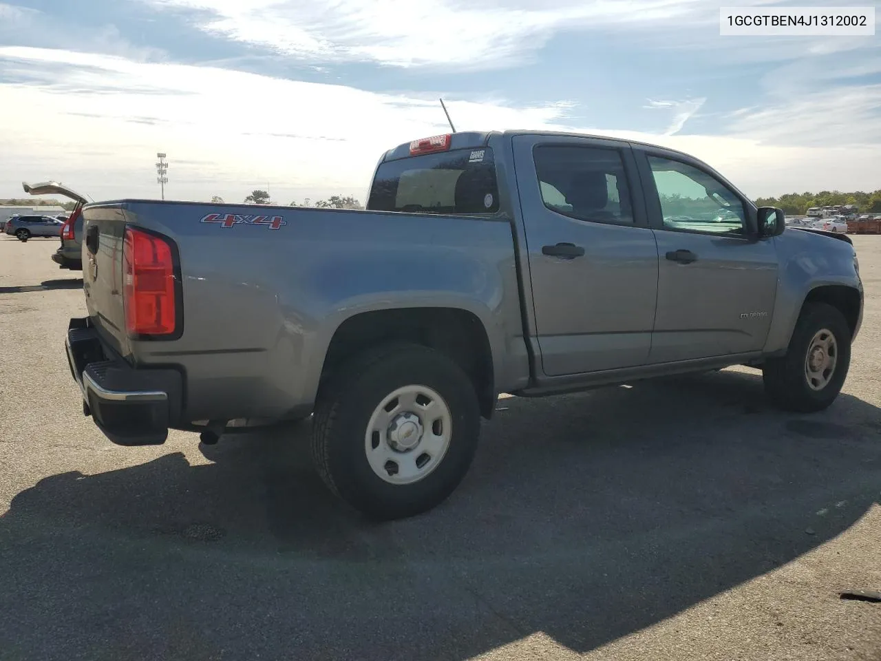 2018 Chevrolet Colorado VIN: 1GCGTBEN4J1312002 Lot: 71621534