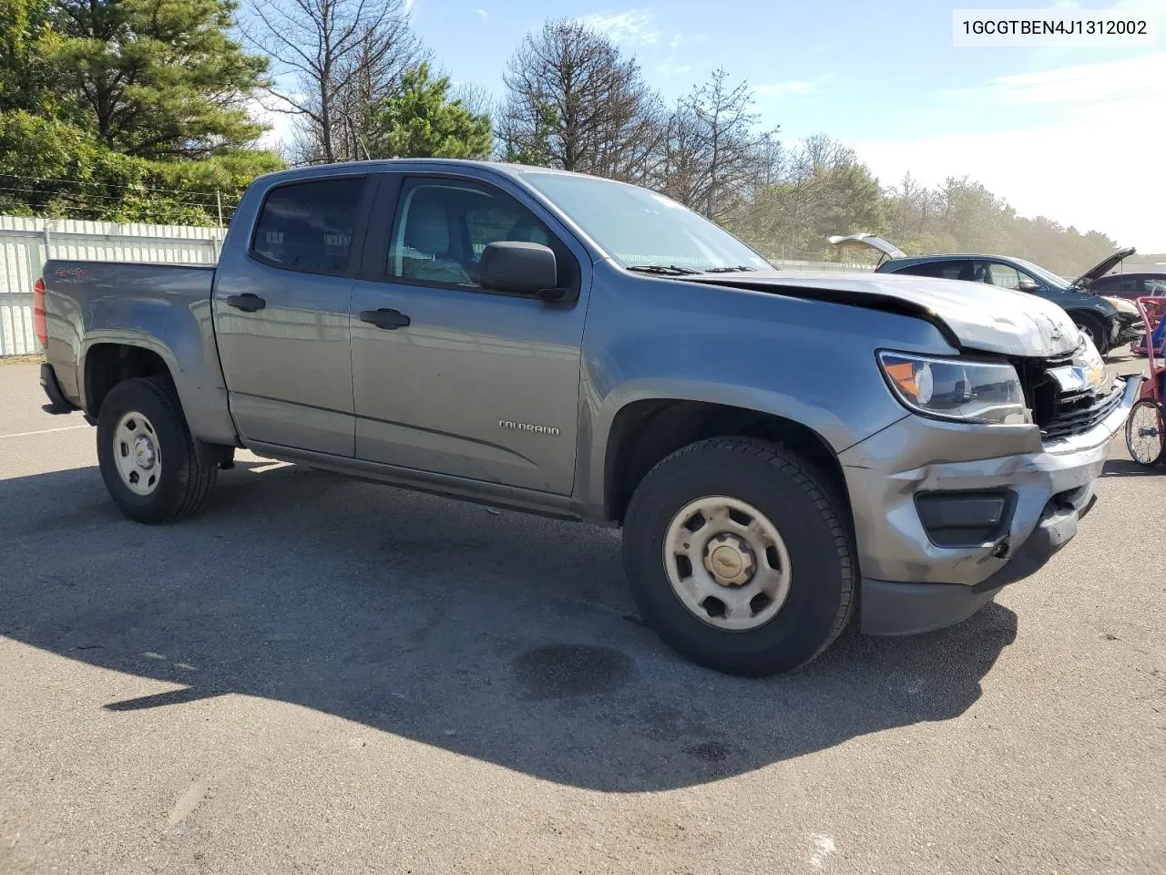 2018 Chevrolet Colorado VIN: 1GCGTBEN4J1312002 Lot: 71621534