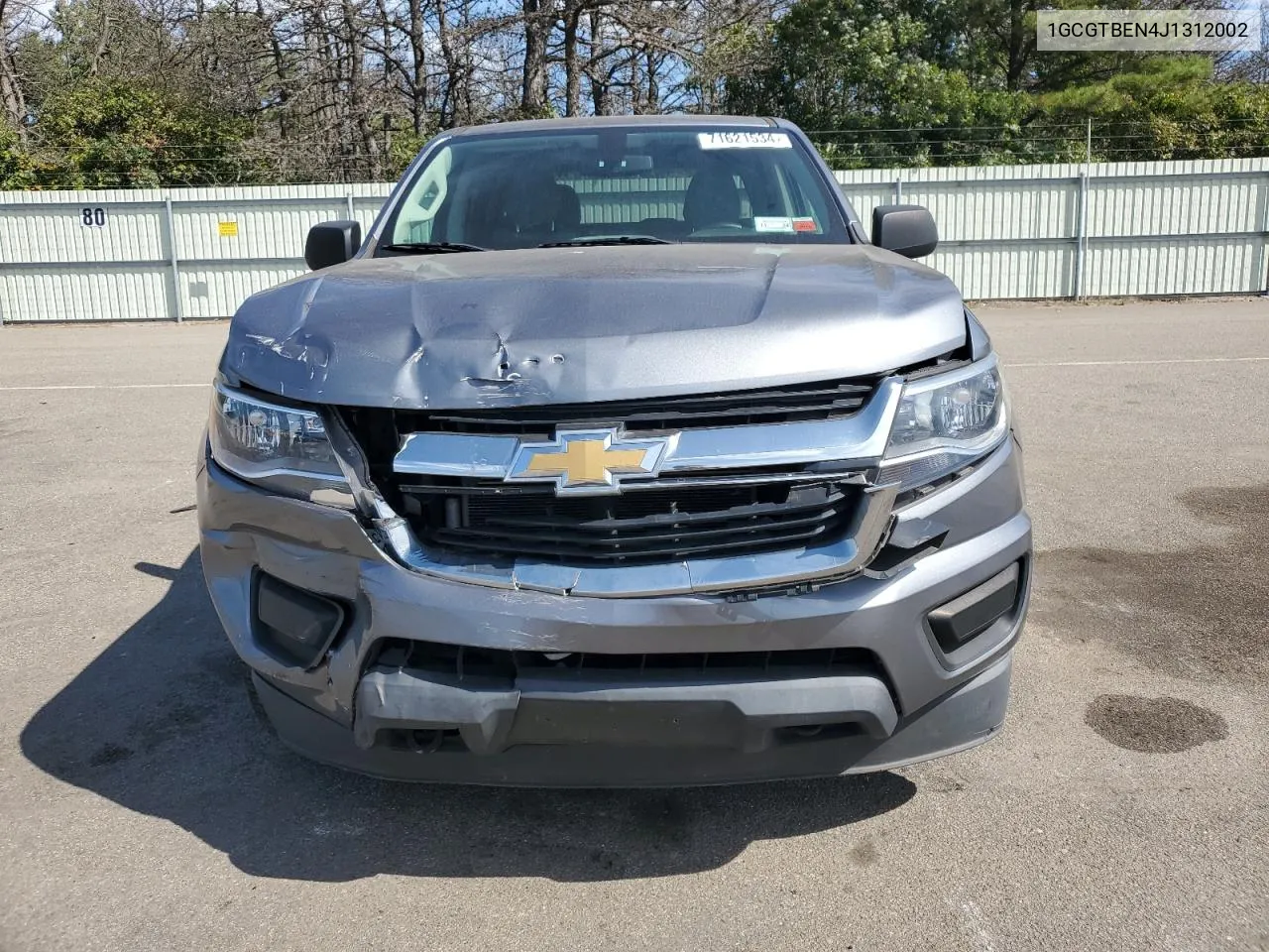 2018 Chevrolet Colorado VIN: 1GCGTBEN4J1312002 Lot: 71621534