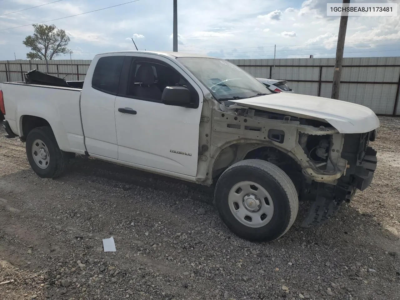 2018 Chevrolet Colorado VIN: 1GCHSBEA8J1173481 Lot: 71667334