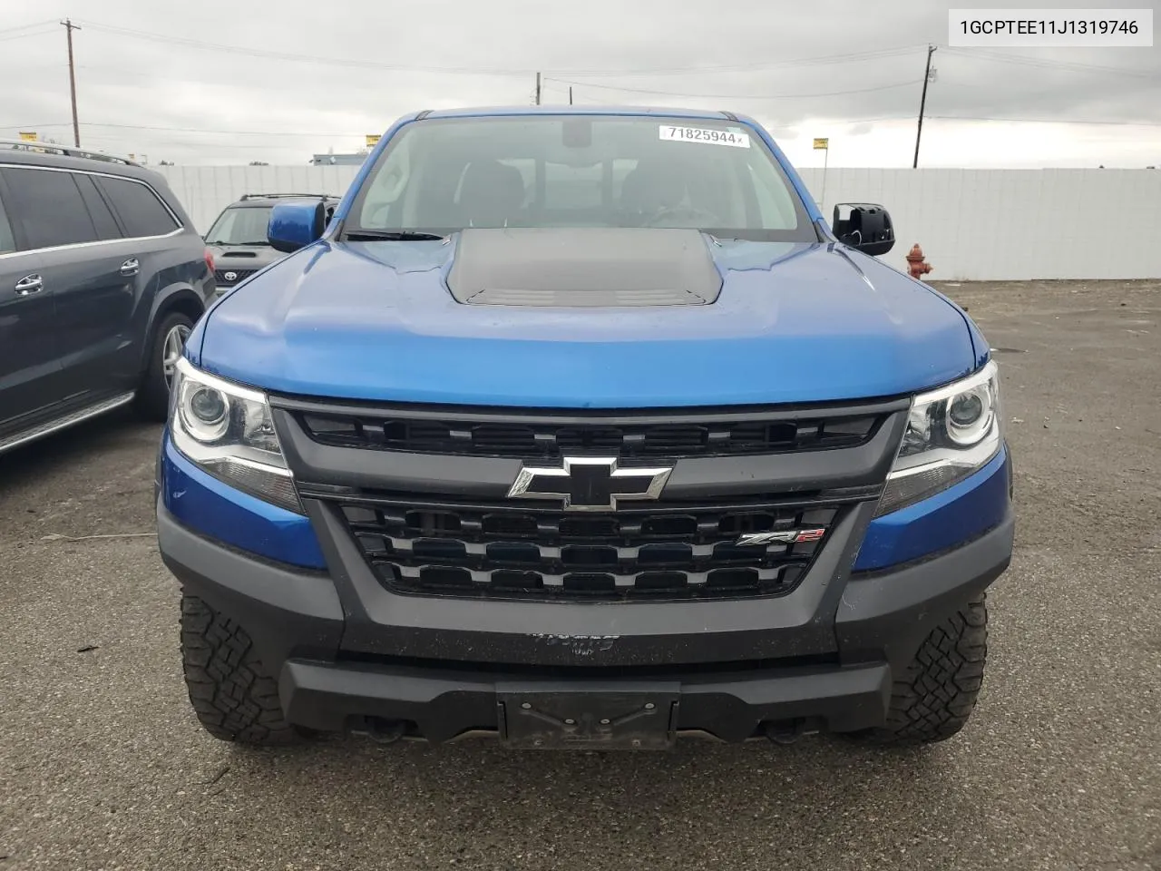 2018 Chevrolet Colorado Zr2 VIN: 1GCPTEE11J1319746 Lot: 71825944