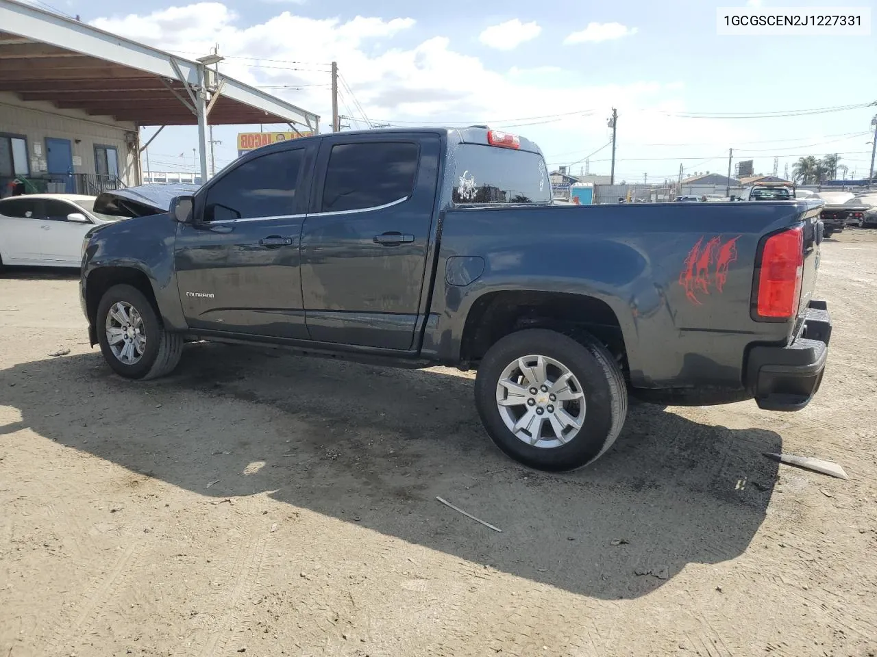 2018 Chevrolet Colorado Lt VIN: 1GCGSCEN2J1227331 Lot: 72176304