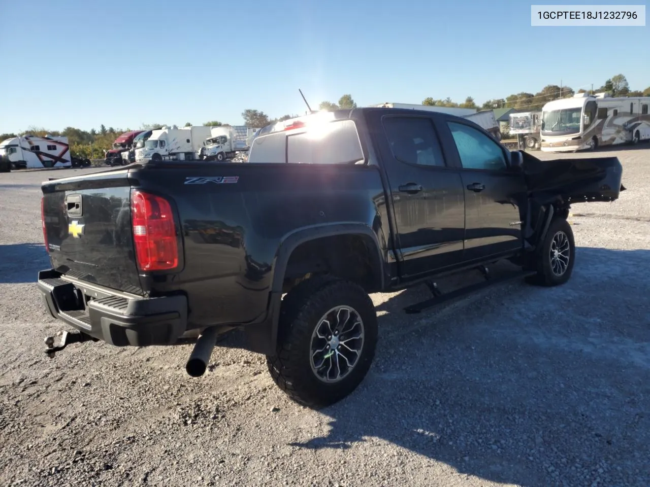 2018 Chevrolet Colorado Zr2 VIN: 1GCPTEE18J1232796 Lot: 72196764