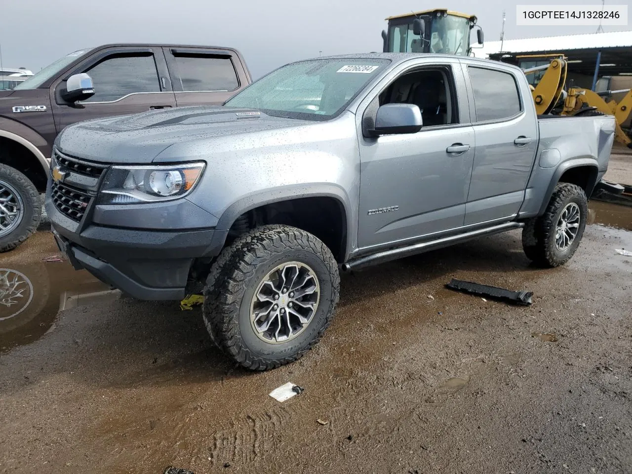 2018 Chevrolet Colorado Zr2 VIN: 1GCPTEE14J1328246 Lot: 72266284