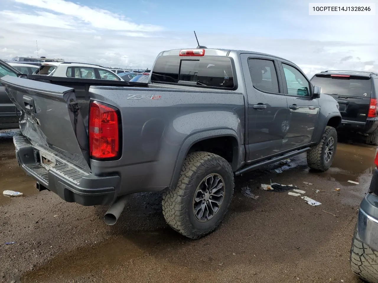 2018 Chevrolet Colorado Zr2 VIN: 1GCPTEE14J1328246 Lot: 72266284