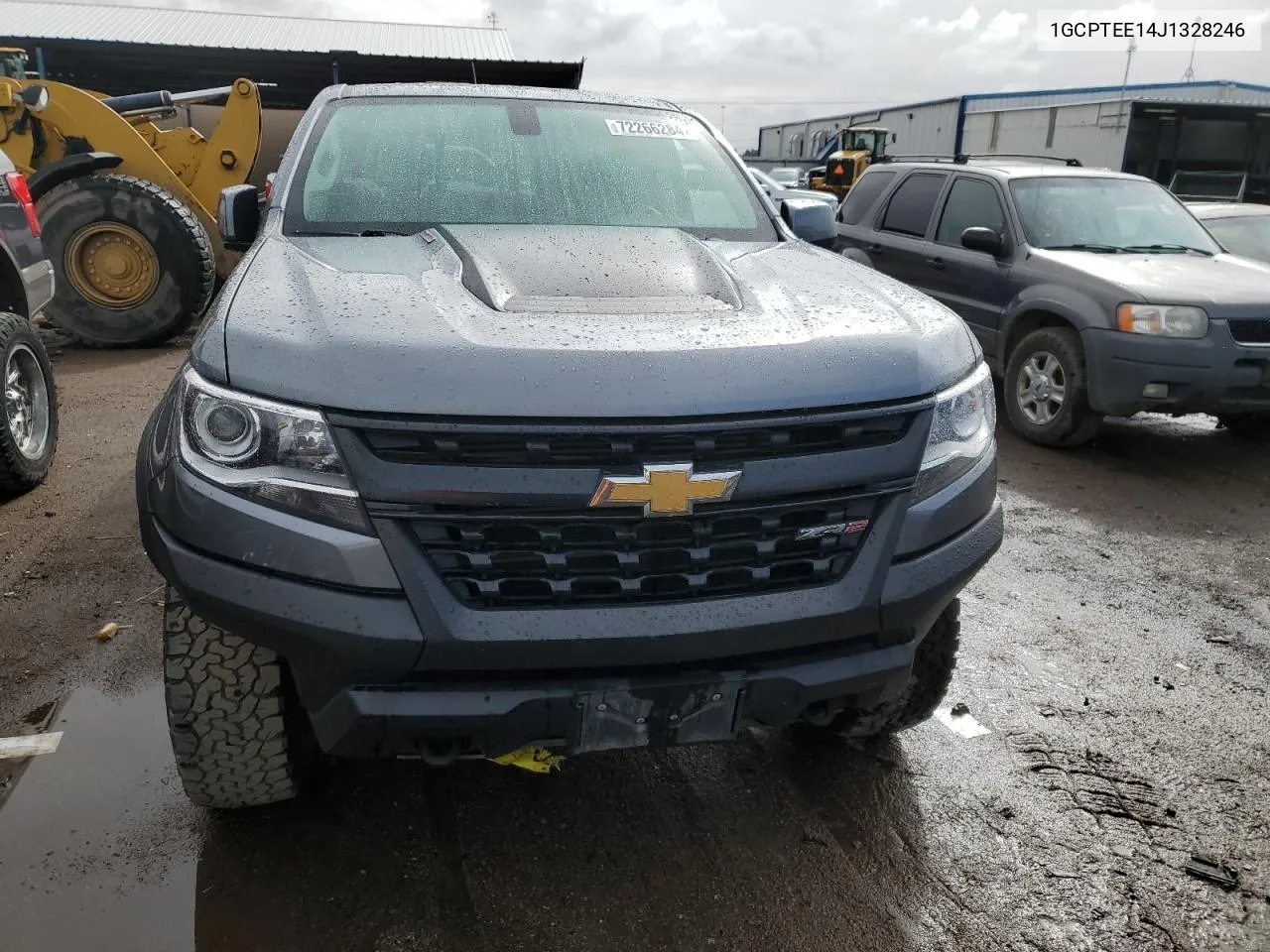 2018 Chevrolet Colorado Zr2 VIN: 1GCPTEE14J1328246 Lot: 72266284