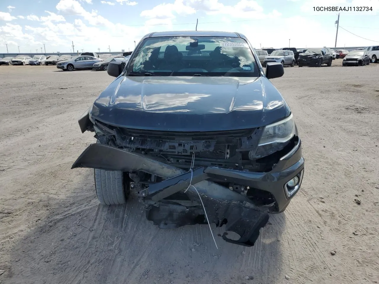 2018 Chevrolet Colorado VIN: 1GCHSBEA4J1132734 Lot: 72353664