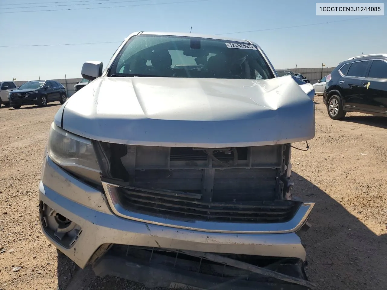 2018 Chevrolet Colorado Lt VIN: 1GCGTCEN3J1244085 Lot: 72553894