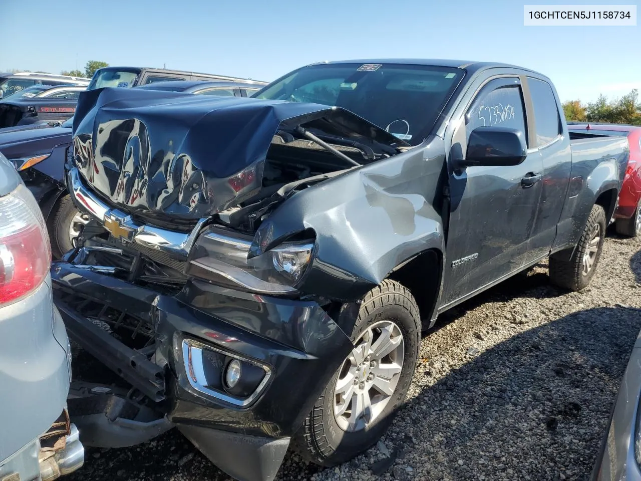 1GCHTCEN5J1158734 2018 Chevrolet Colorado Lt