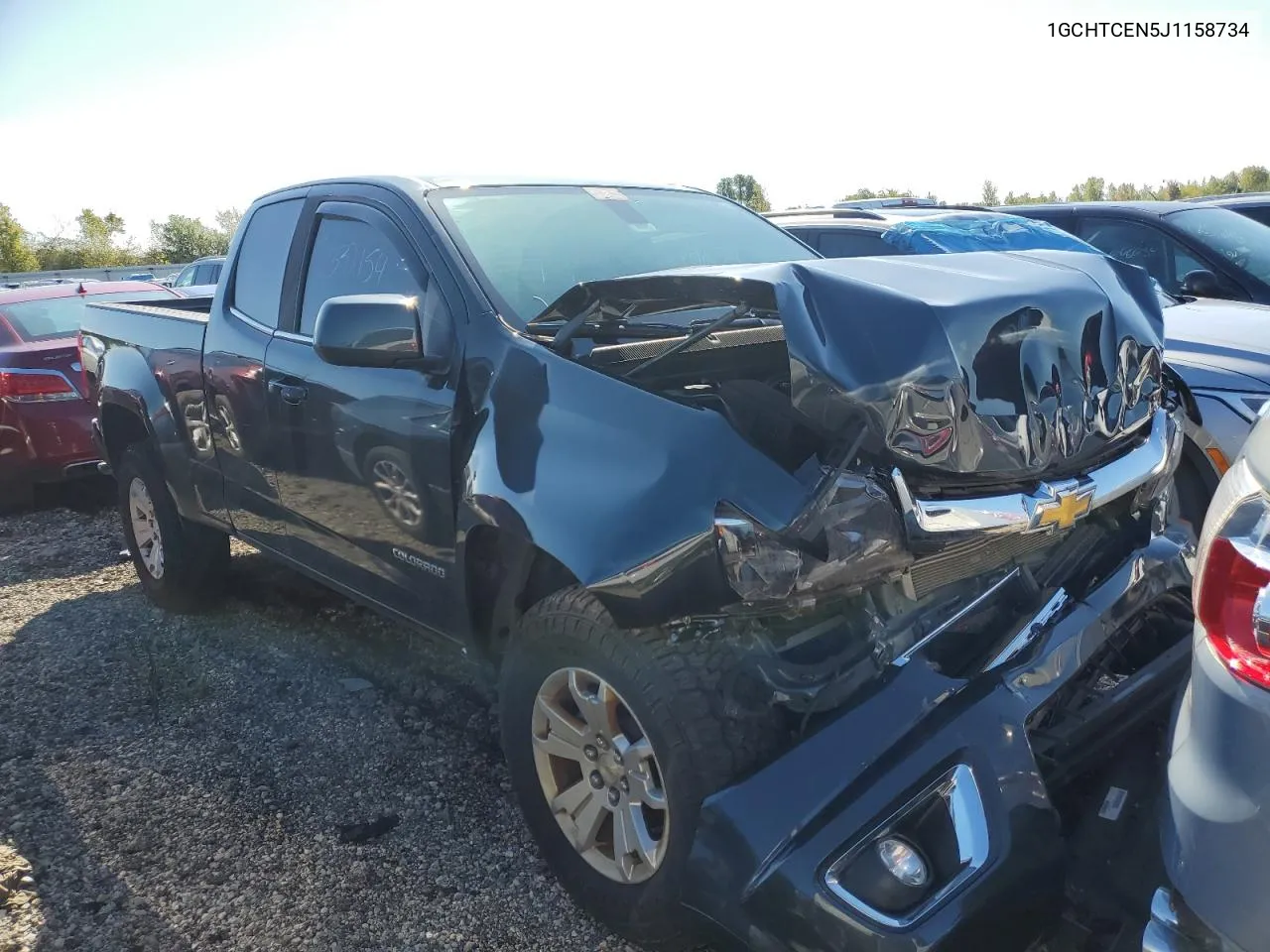 1GCHTCEN5J1158734 2018 Chevrolet Colorado Lt