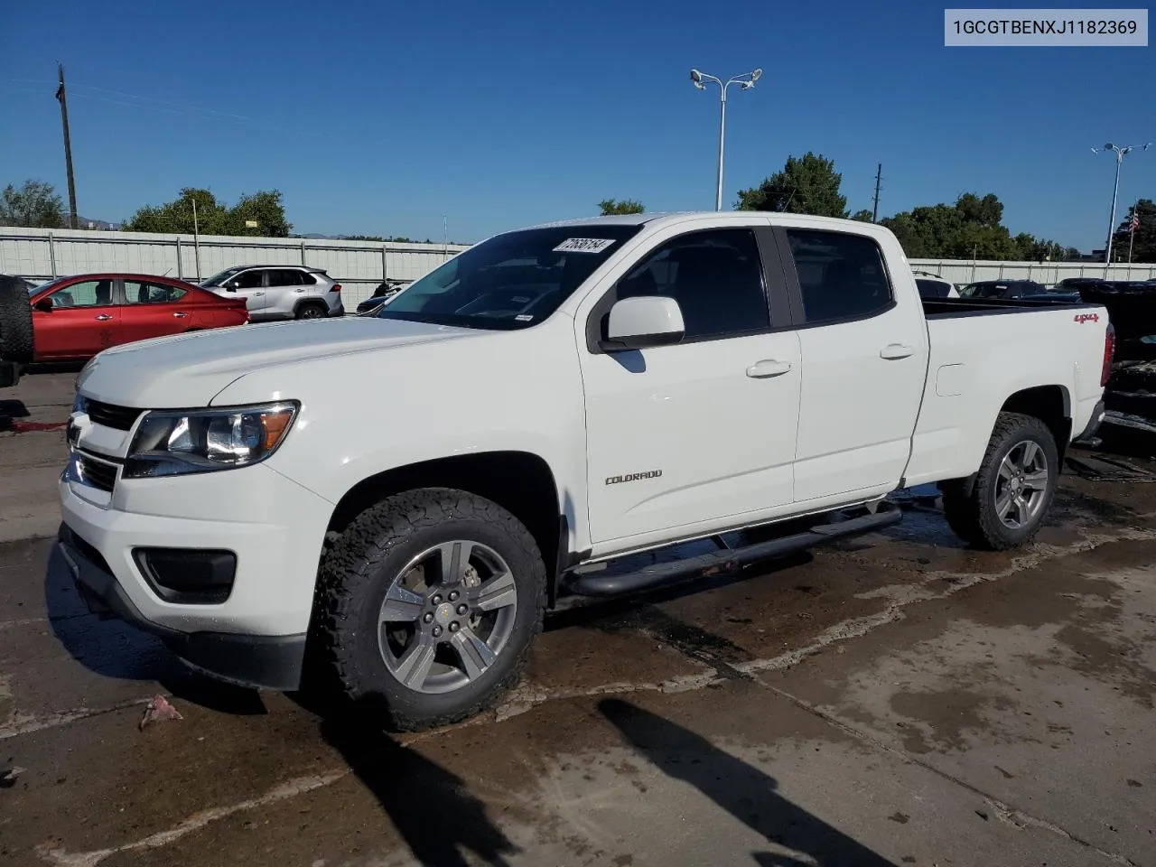 2018 Chevrolet Colorado VIN: 1GCGTBENXJ1182369 Lot: 72636154