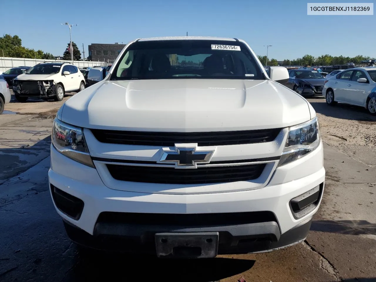 2018 Chevrolet Colorado VIN: 1GCGTBENXJ1182369 Lot: 72636154