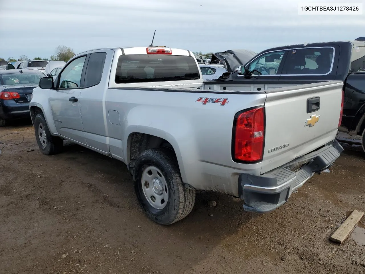 2018 Chevrolet Colorado VIN: 1GCHTBEA3J1278426 Lot: 72652994