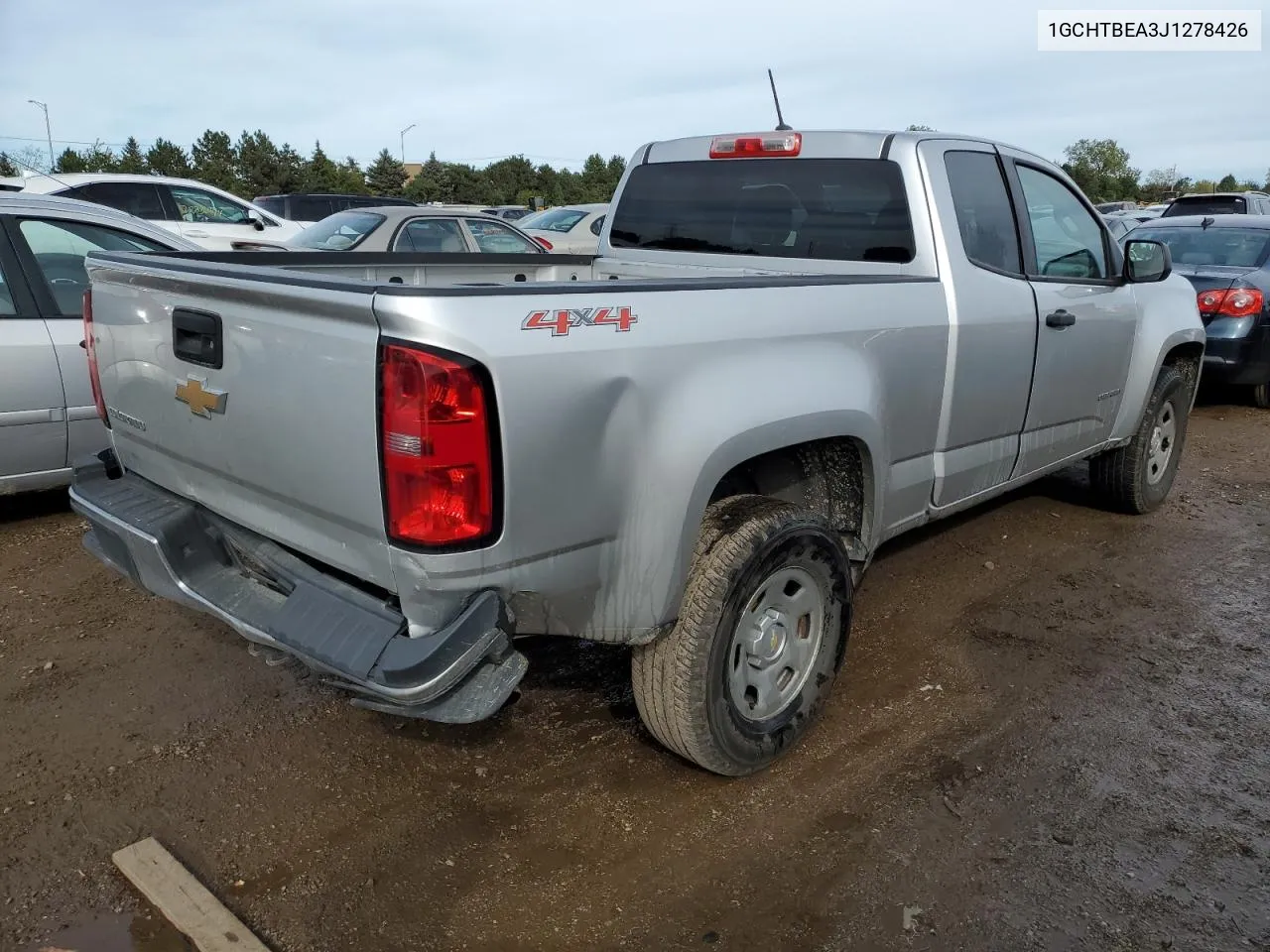 2018 Chevrolet Colorado VIN: 1GCHTBEA3J1278426 Lot: 72652994