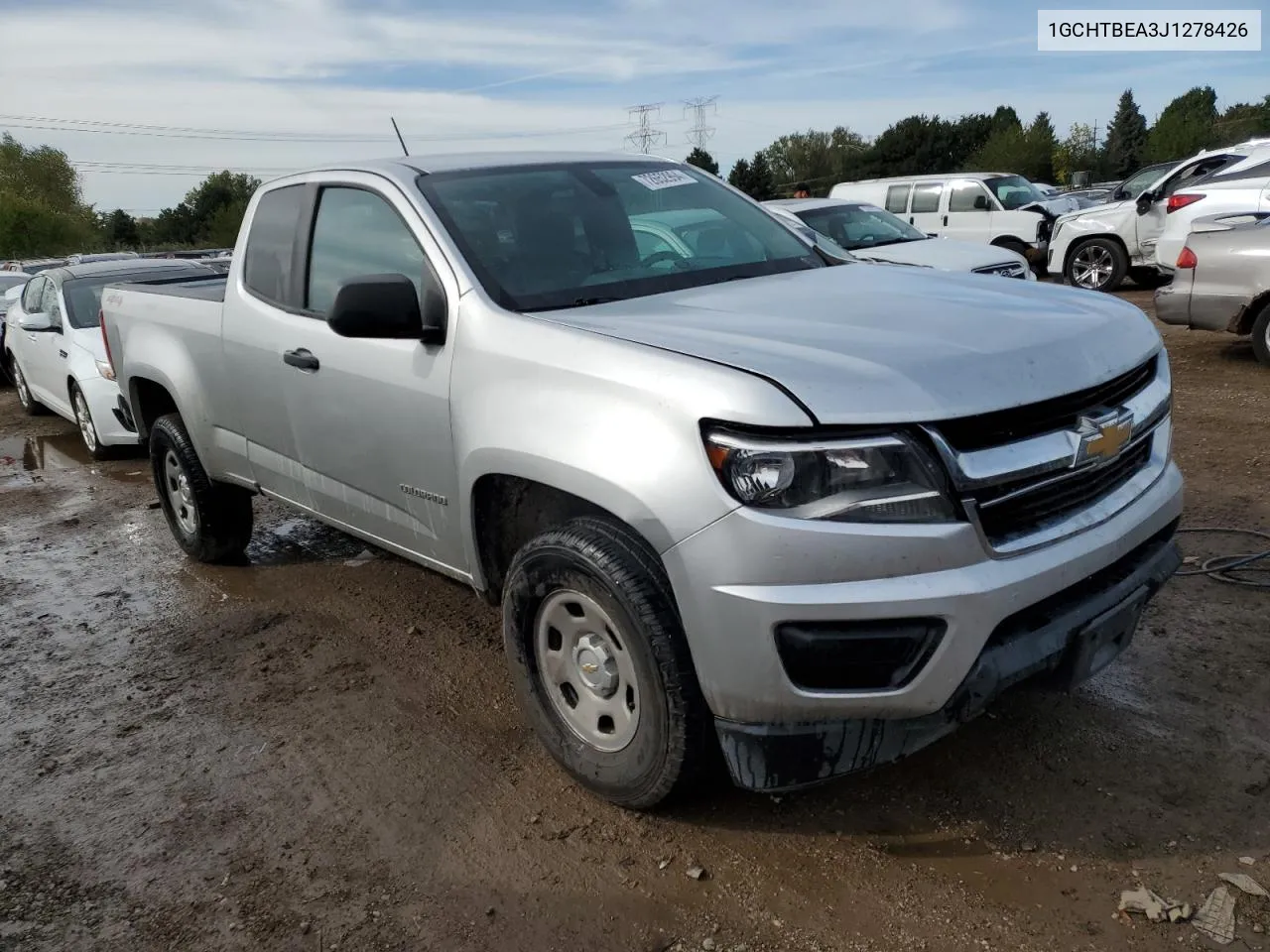 2018 Chevrolet Colorado VIN: 1GCHTBEA3J1278426 Lot: 72652994