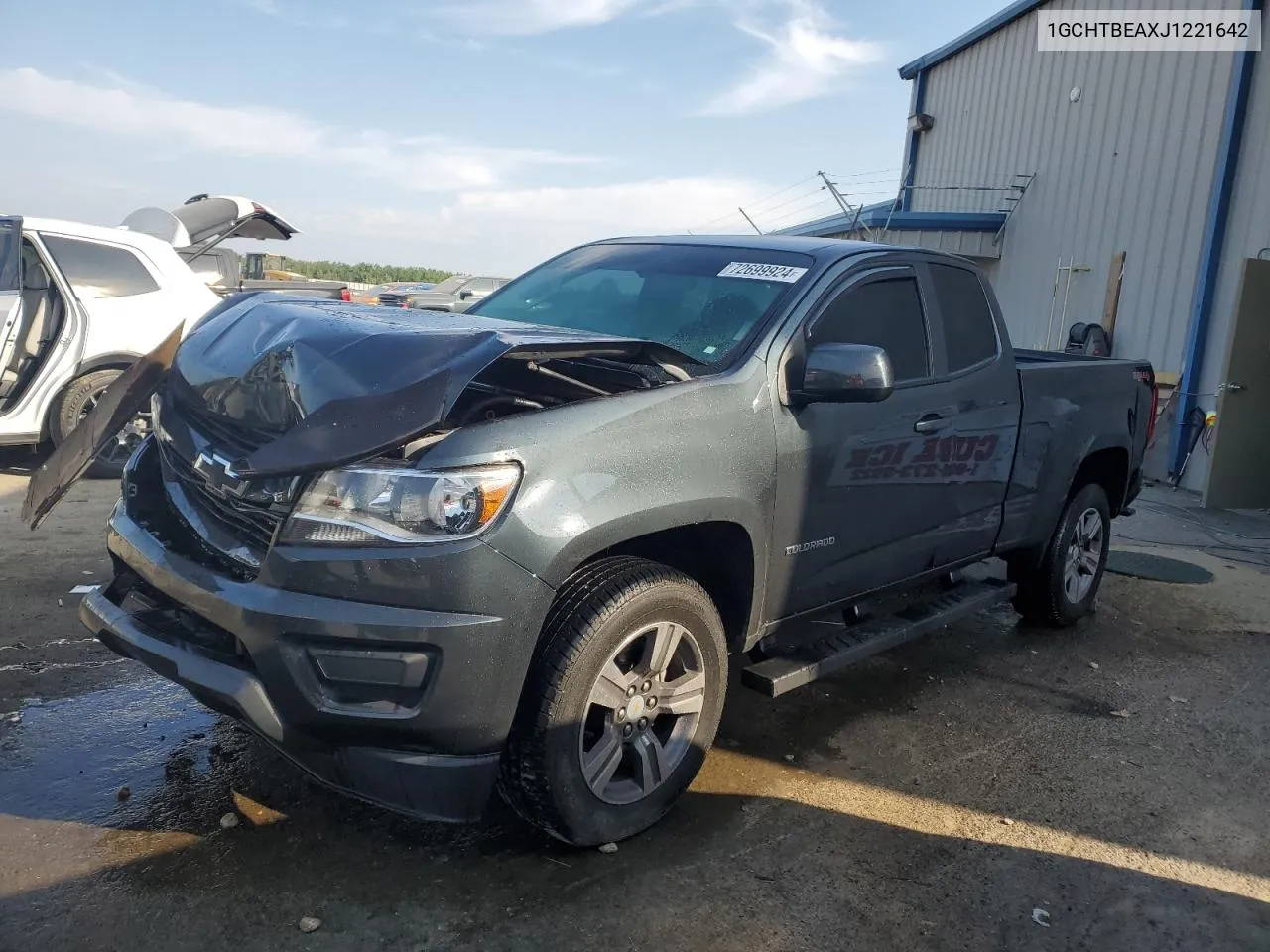 2018 Chevrolet Colorado VIN: 1GCHTBEAXJ1221642 Lot: 72699924