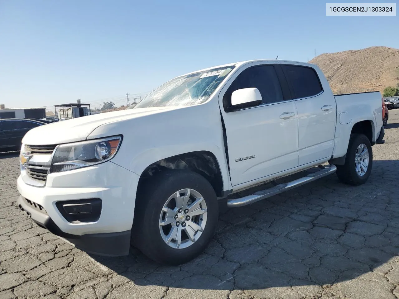 2018 Chevrolet Colorado Lt VIN: 1GCGSCEN2J1303324 Lot: 72767394