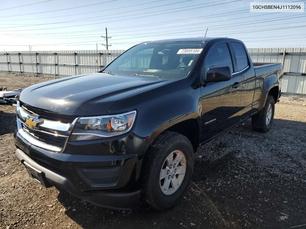 2018 Chevrolet Colorado VIN: 1GCHSBEN4J1112096 Lot: 73055104