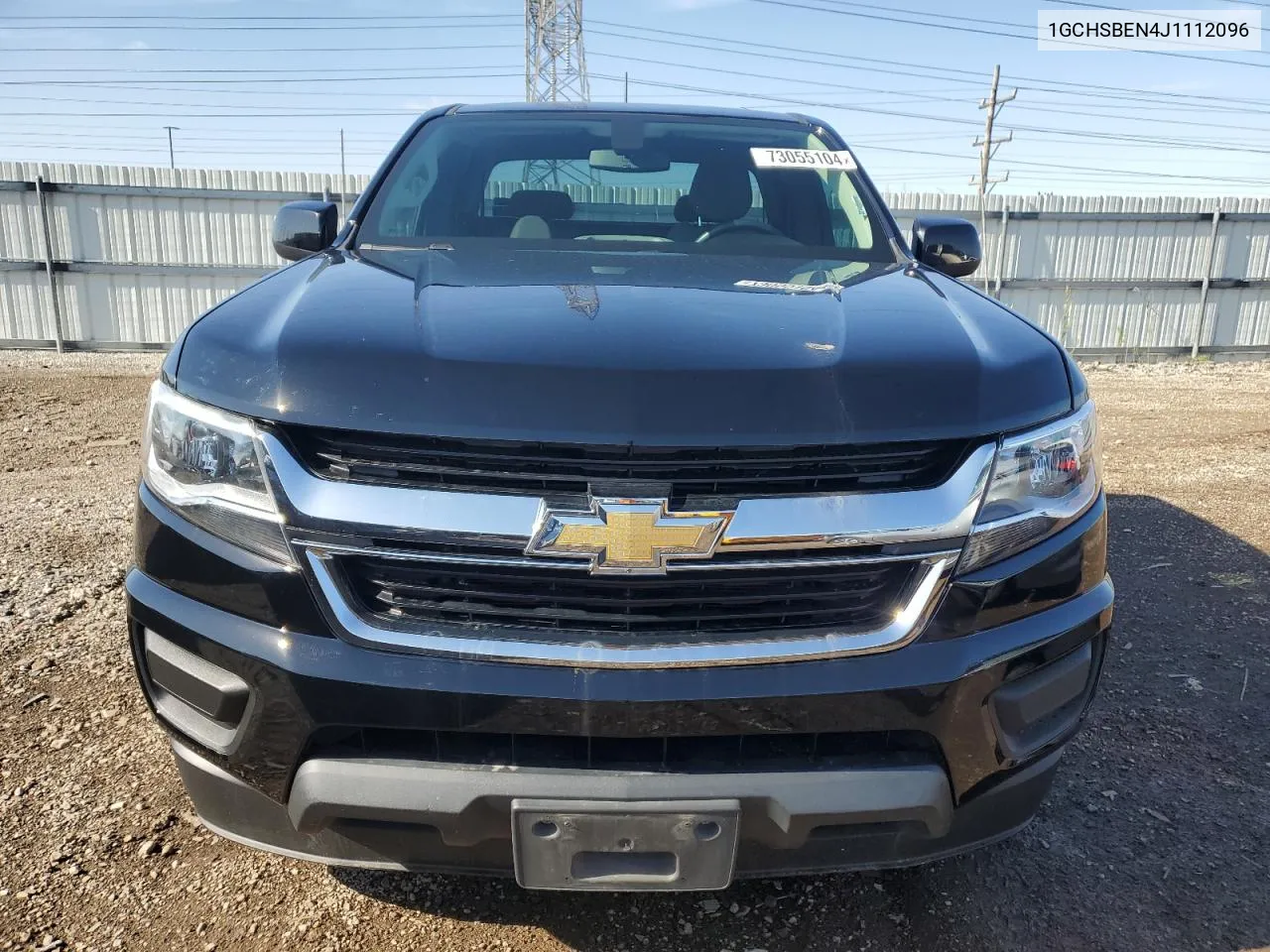 2018 Chevrolet Colorado VIN: 1GCHSBEN4J1112096 Lot: 73055104