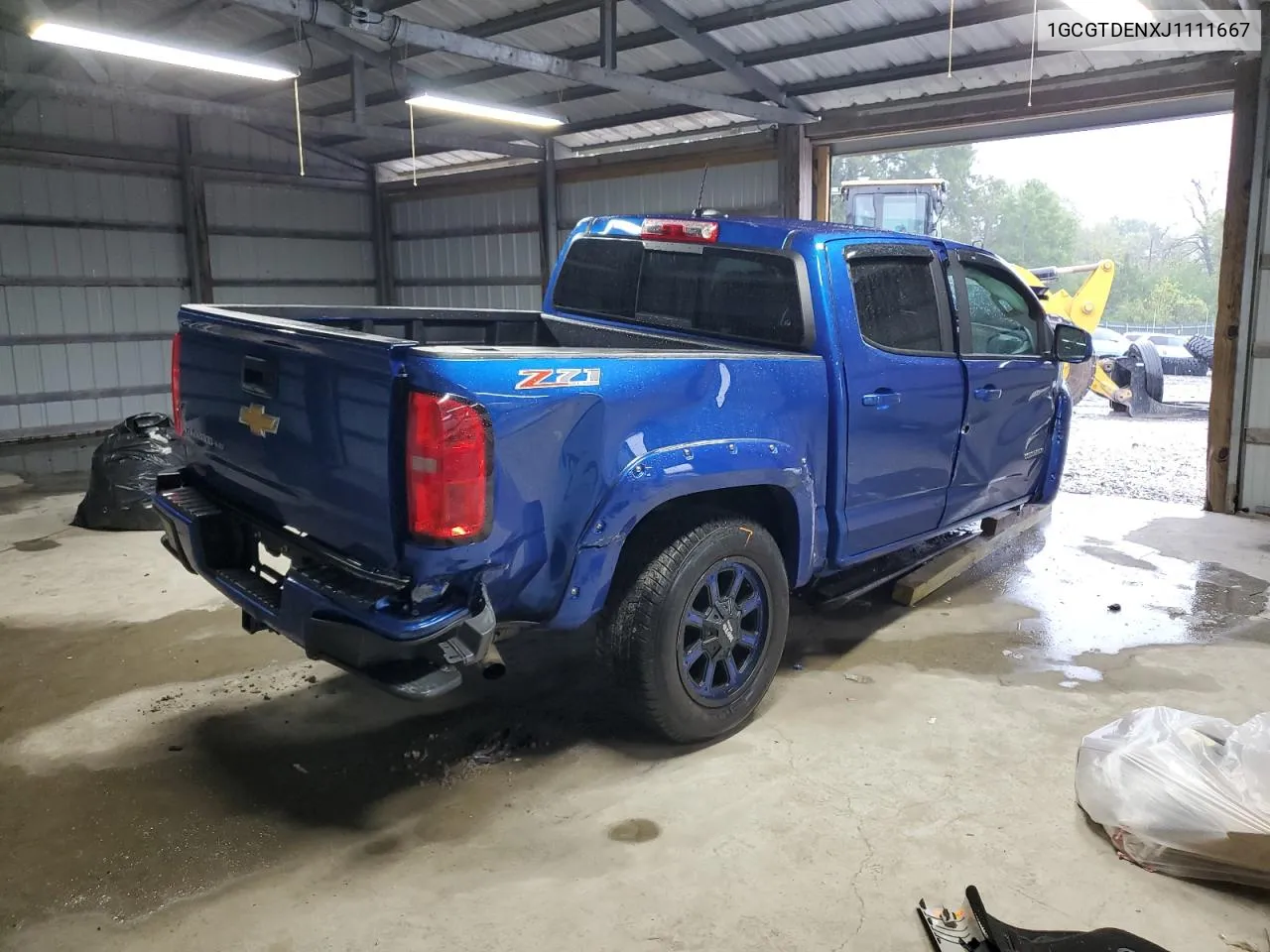 2018 Chevrolet Colorado Z71 VIN: 1GCGTDENXJ1111667 Lot: 73220654