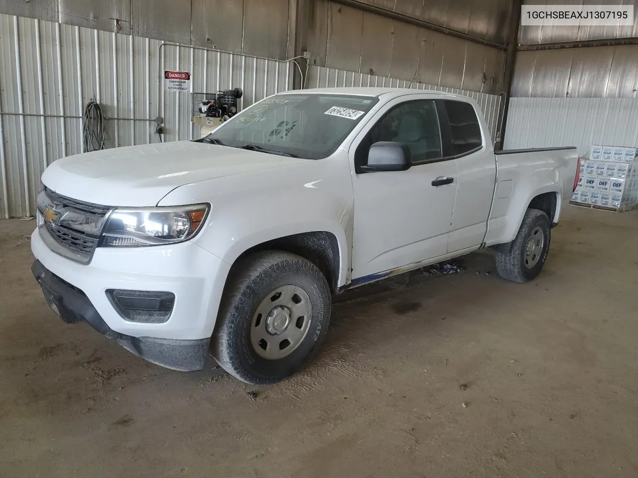 2018 Chevrolet Colorado VIN: 1GCHSBEAXJ1307195 Lot: 73254054