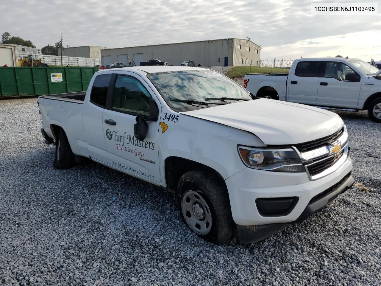 2018 Chevrolet Colorado VIN: 1GCHSBEN6J1103495 Lot: 73359274