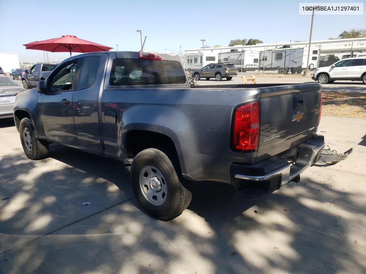 2018 Chevrolet Colorado VIN: 1GCHSBEA1J1297401 Lot: 73567114