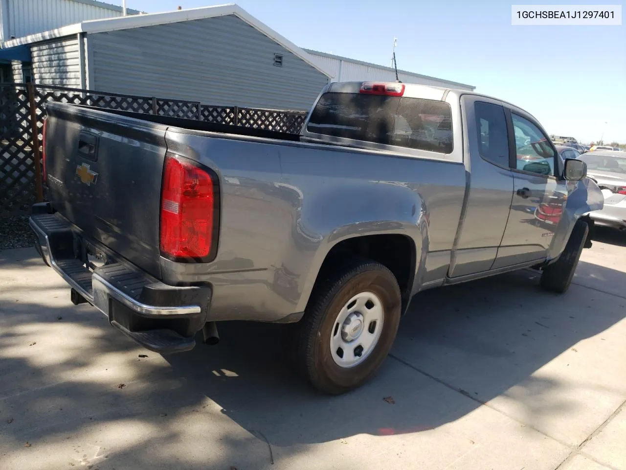 2018 Chevrolet Colorado VIN: 1GCHSBEA1J1297401 Lot: 73567114