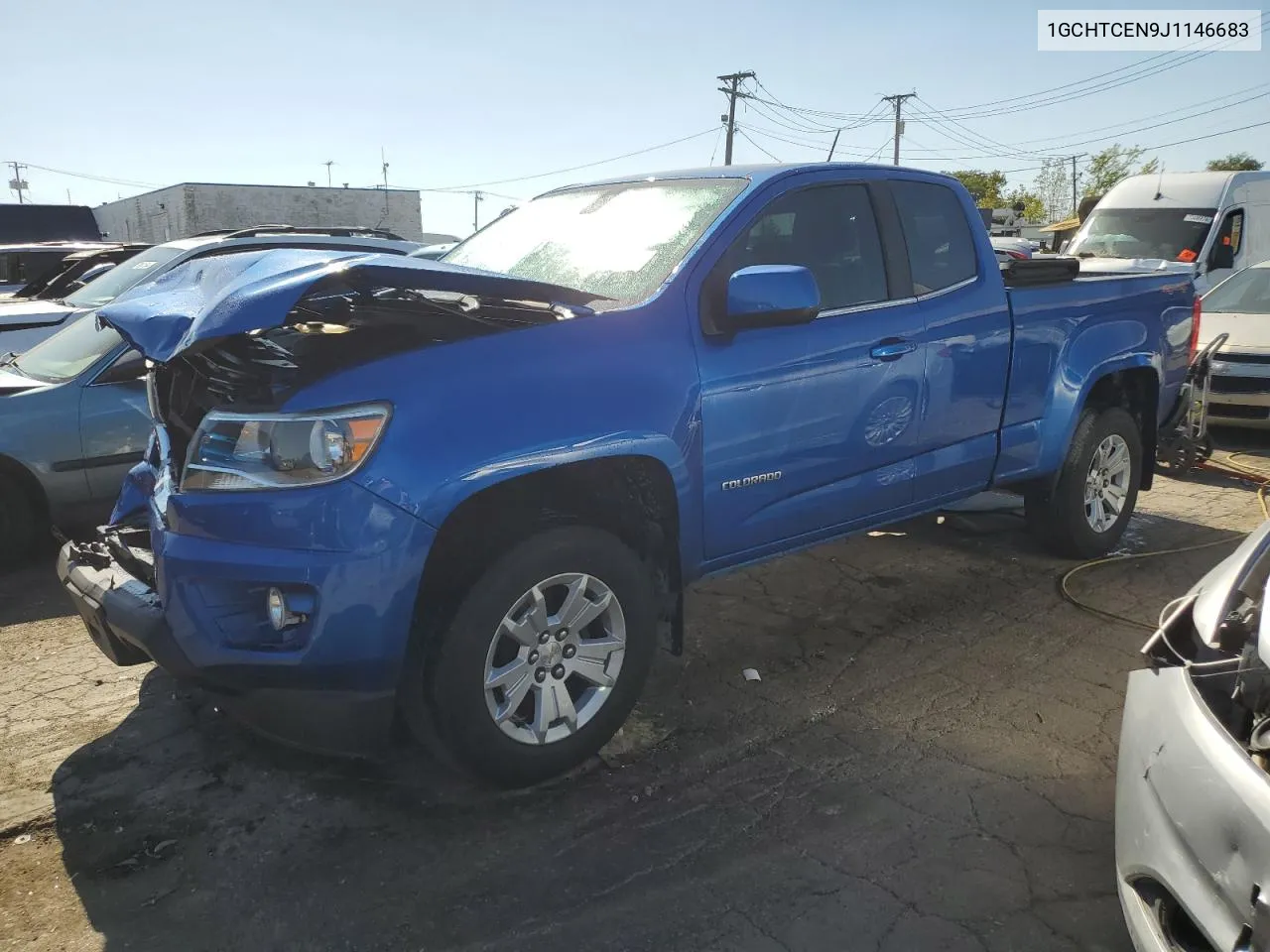 2018 Chevrolet Colorado Lt VIN: 1GCHTCEN9J1146683 Lot: 73603964