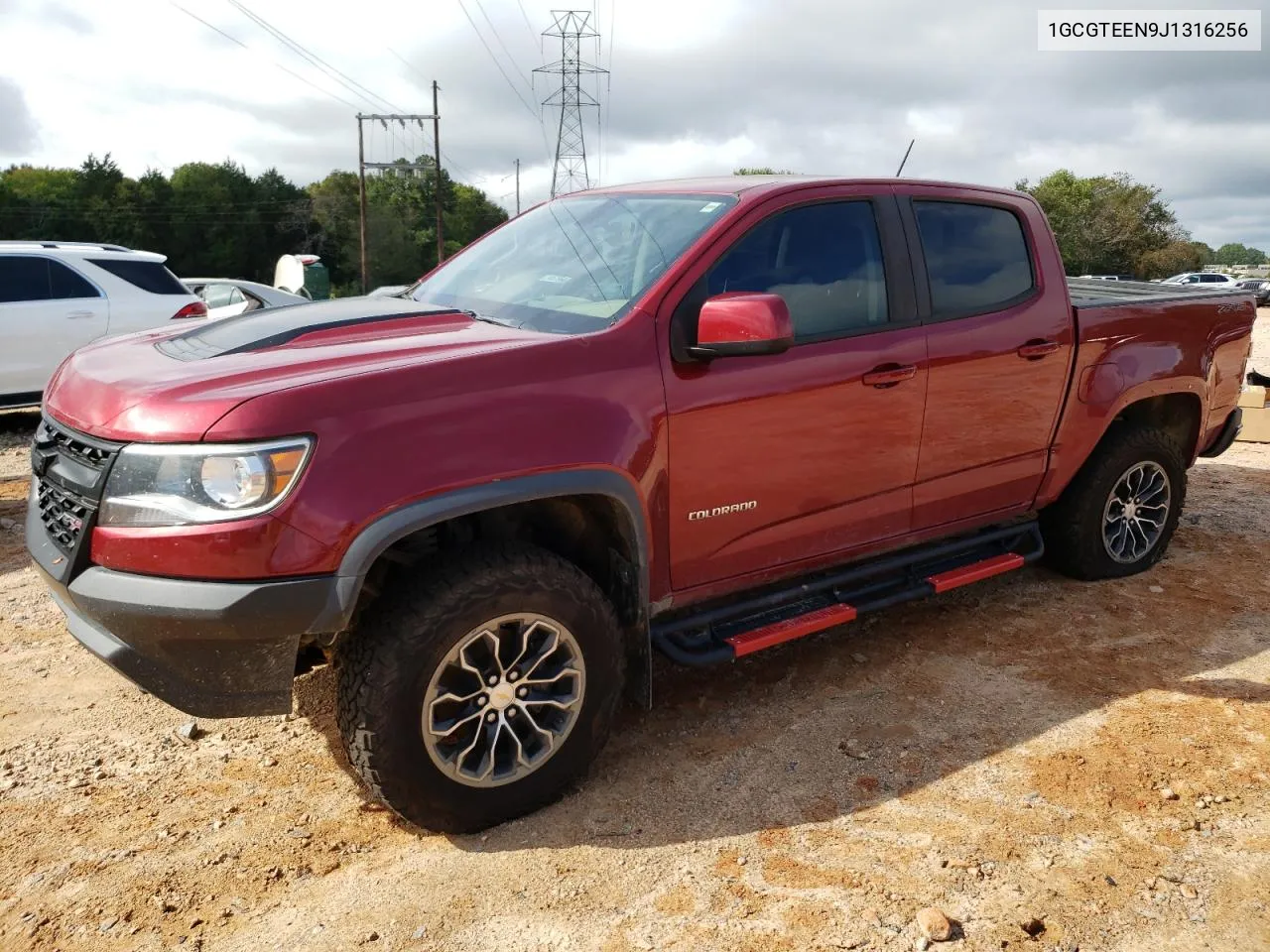 2018 Chevrolet Colorado Zr2 VIN: 1GCGTEEN9J1316256 Lot: 73753394