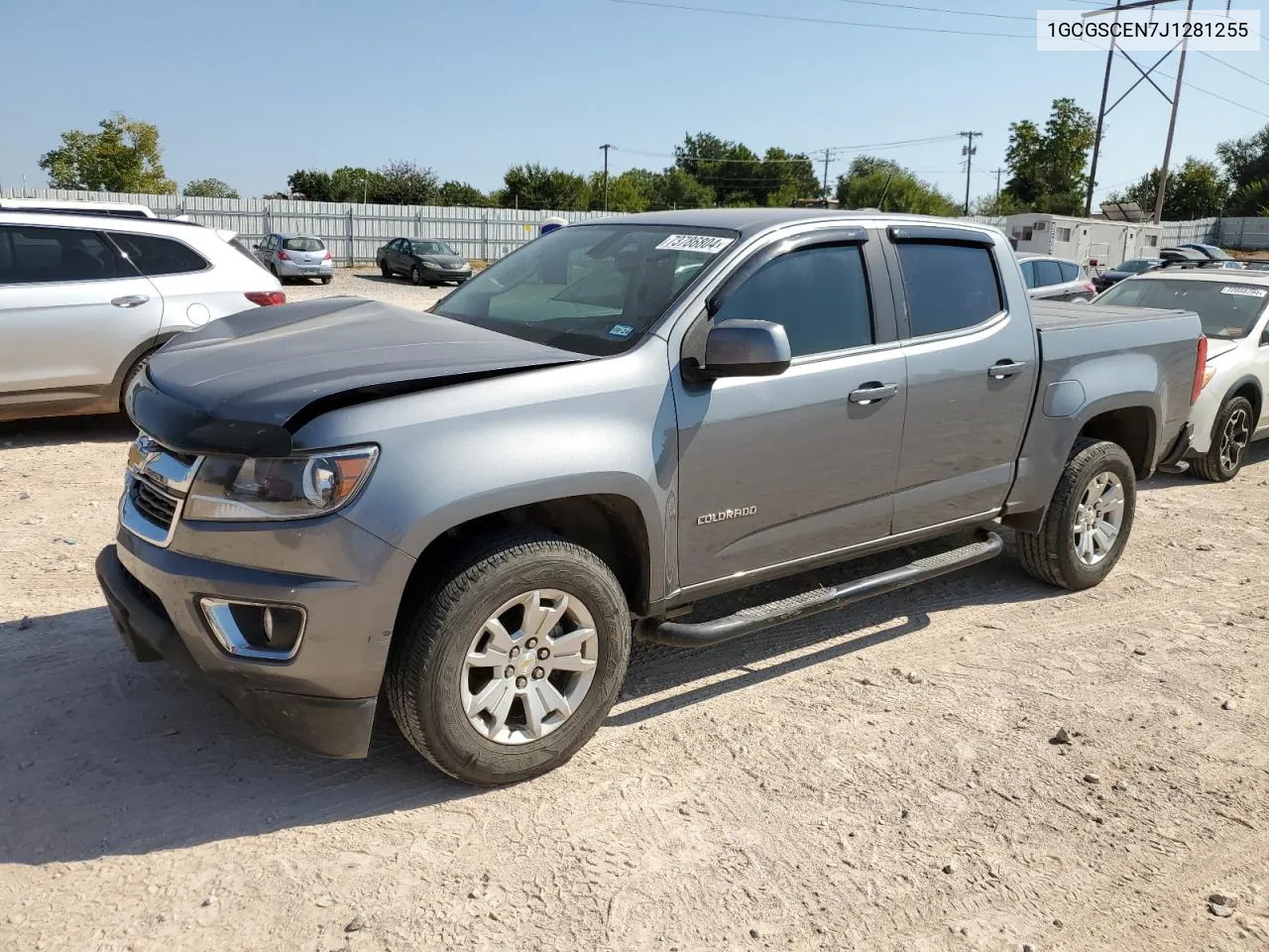 2018 Chevrolet Colorado Lt VIN: 1GCGSCEN7J1281255 Lot: 73786804