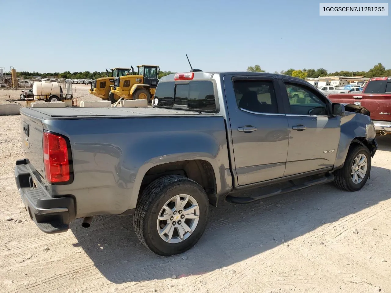 2018 Chevrolet Colorado Lt VIN: 1GCGSCEN7J1281255 Lot: 73786804