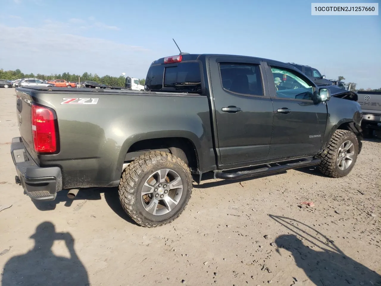 2018 Chevrolet Colorado Z71 VIN: 1GCGTDEN2J1257660 Lot: 73847604